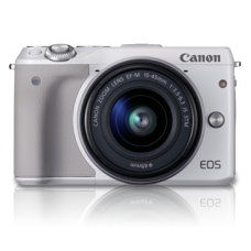 Canon EOS M3 with 15-45mm (KIT) White