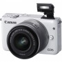 Canon EOS M10 with 15-45mm (KIT) White