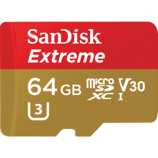 SANDISK EXTREME® microSD™ UHS-I CARD 64GB