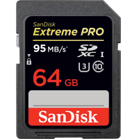 SANDISK EXTREME PRO® SDXC™ UHS-I MEMORY CARDS 64GB