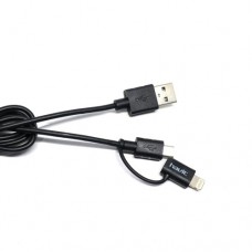 HAVIT CB526 USB TO LIGHTNING AND MICROUSB CABLE